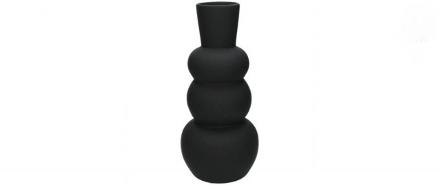 Fine Earthenware Black vase